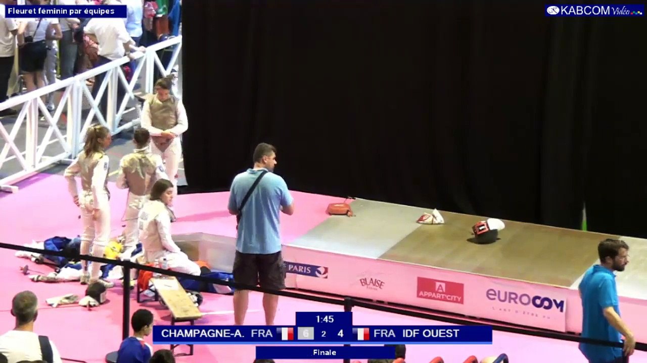 FDJ - N1 - Fleuret Dames  Ile de France Ouest vs Champagne-Ardenne