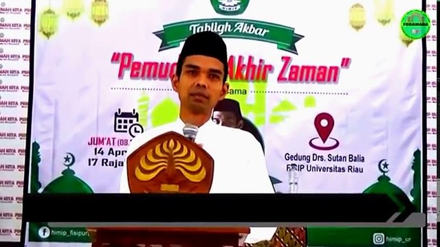 Ceramah Kocak Ustadz Abdul Somad, Pemuda Akhir Zaman