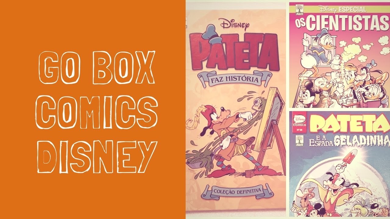 GO BOX Comics Disney - Março