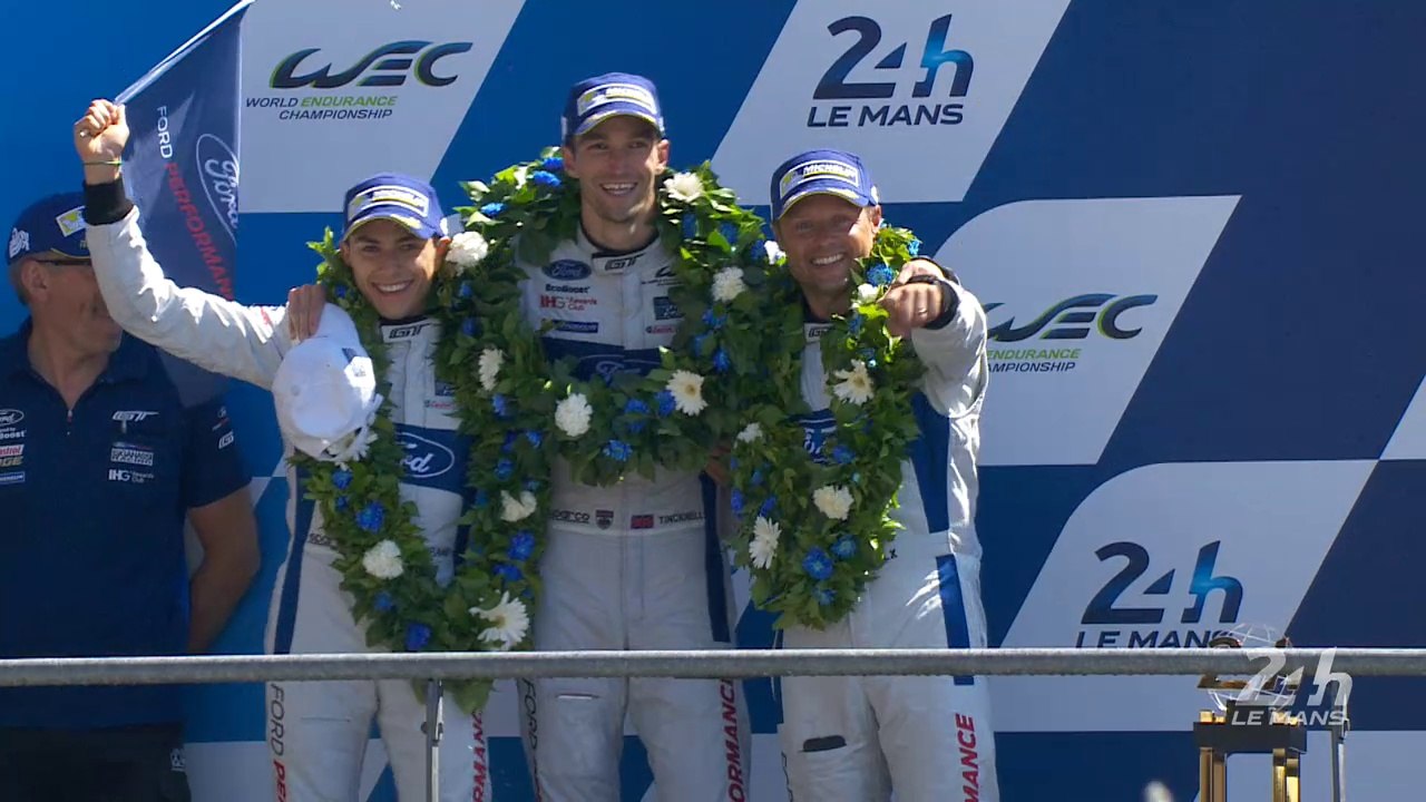 24 Heures du Mans 2017 - Podium LMGTE-Pro