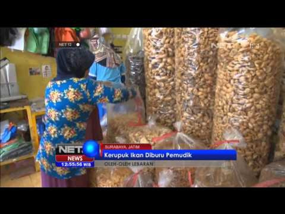 Kerupuk Ikan Oleh-oleh yang Digemari dari Surabaya -NET12