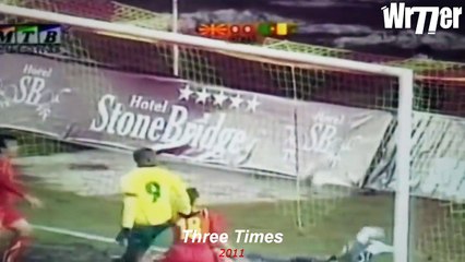 Top 10 Goal Post Hits