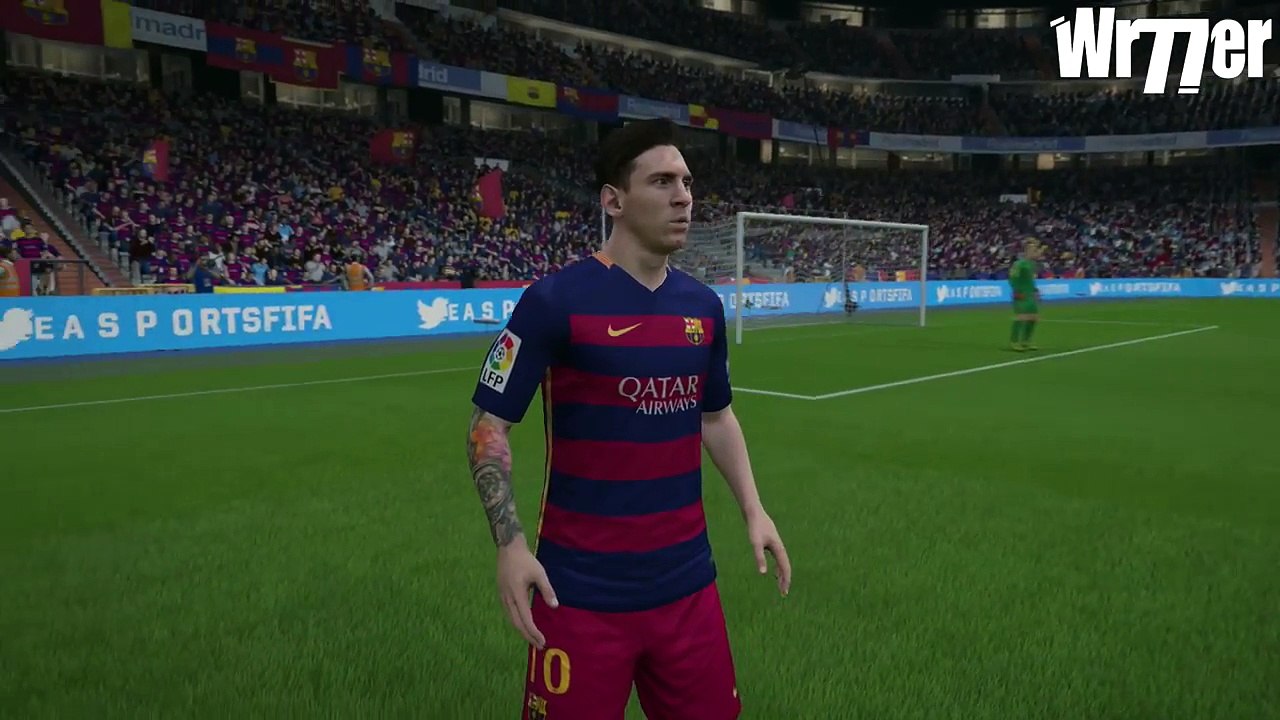 FIFA 16 Speed Test  Cristiano Ronaldo Vs Lionel Messi