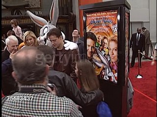 Brendan Fraser with Looney Tunes Back in Action