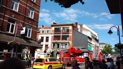 Incendie dans un immeuble à Verviers