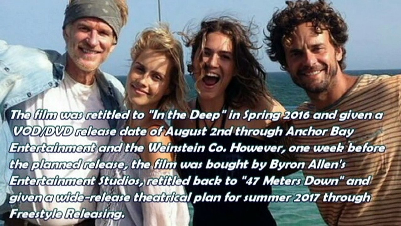 47 Meters Down (2017) Behind The Scenes - Mandy Moore, Matthew Modine, Claire Holt