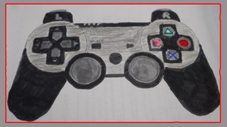 PlayStation Controller  Coloring Pages - Learning Colored Markers