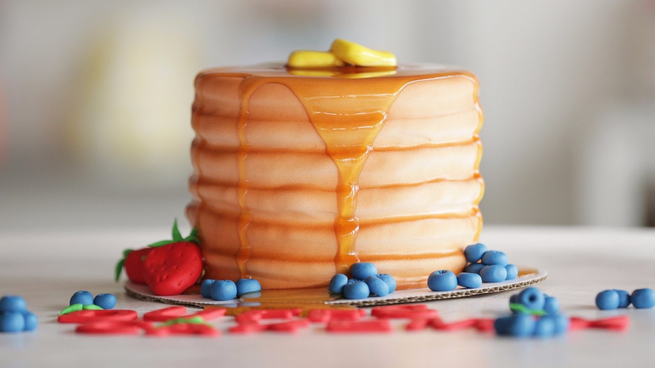 Look Closely! This Pancake Stack Isn't What You Think It Is