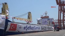 Mersin Yardım Gemisi, Törenle Gazze'ye Uğurlandı