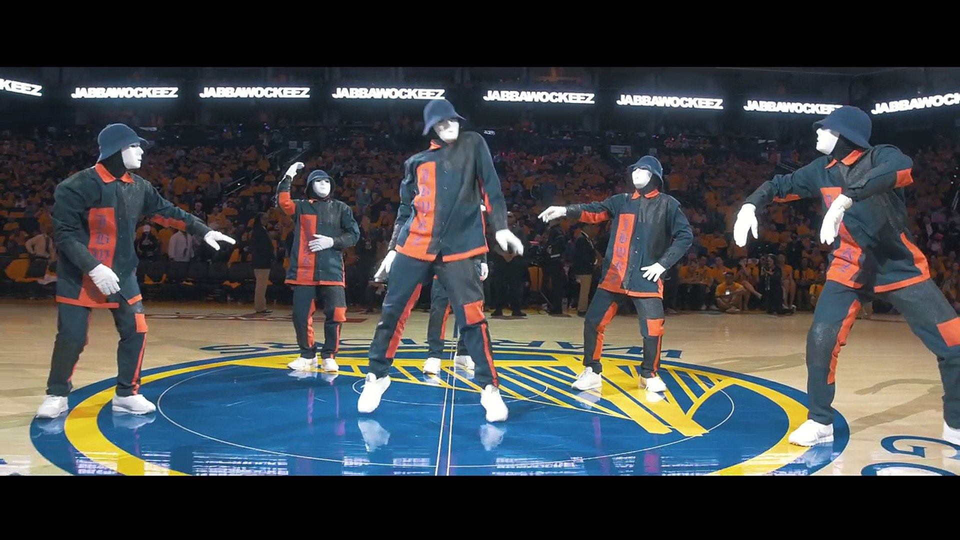 Jabbawockeez At The Nba Finals 17 Video Dailymotion
