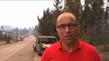 Informe a cámara: Portugal lucha por controlar el incendio más mortífero de su historia