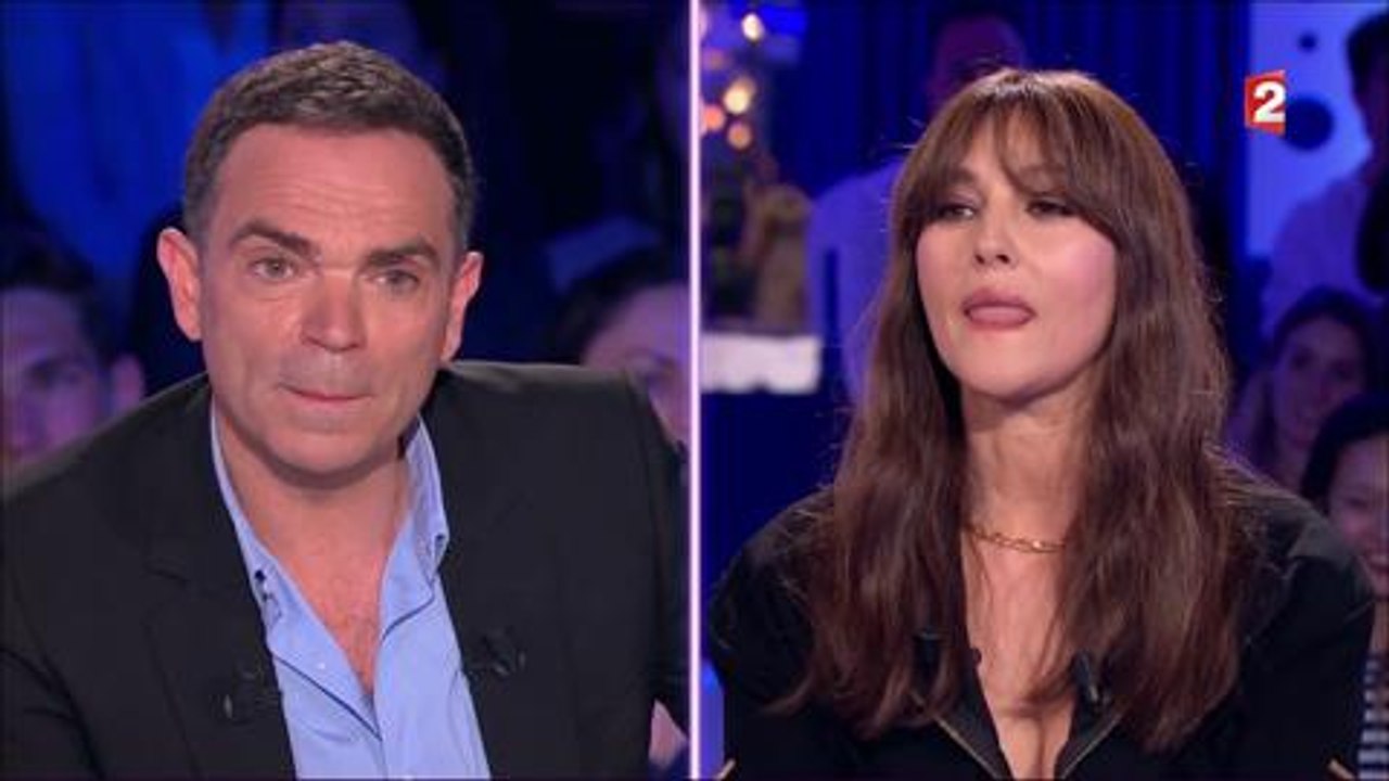 ONPC : Monica Bellucci fait les devoirs avec ses enfants