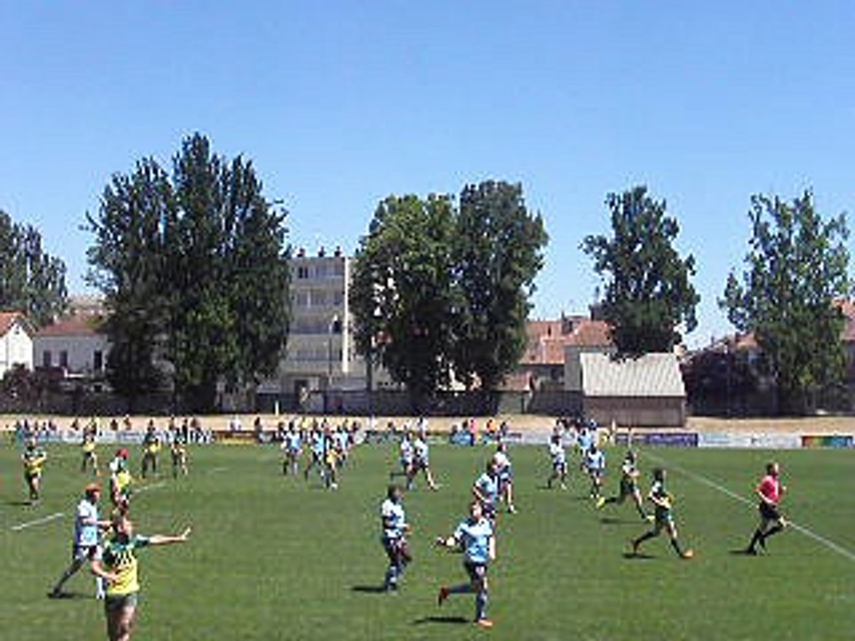 Les joueurs de rugby