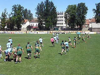 Les joueurs de rugby