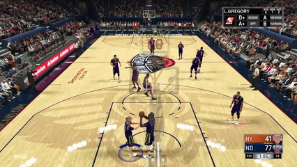 Luke Gregory ankle breaking dunk