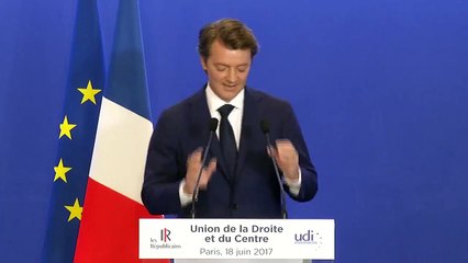 La réaction de François Baroin aux résultats des législatives 2017
