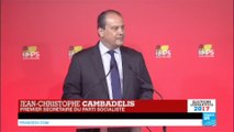 REPLAY - Jean-Christophe Cambadélis démissione de la tête du Parti socialiste