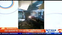 Primeras imágenes del lugar donde se registró explosión en centro comercial de Bogotá, Colombia