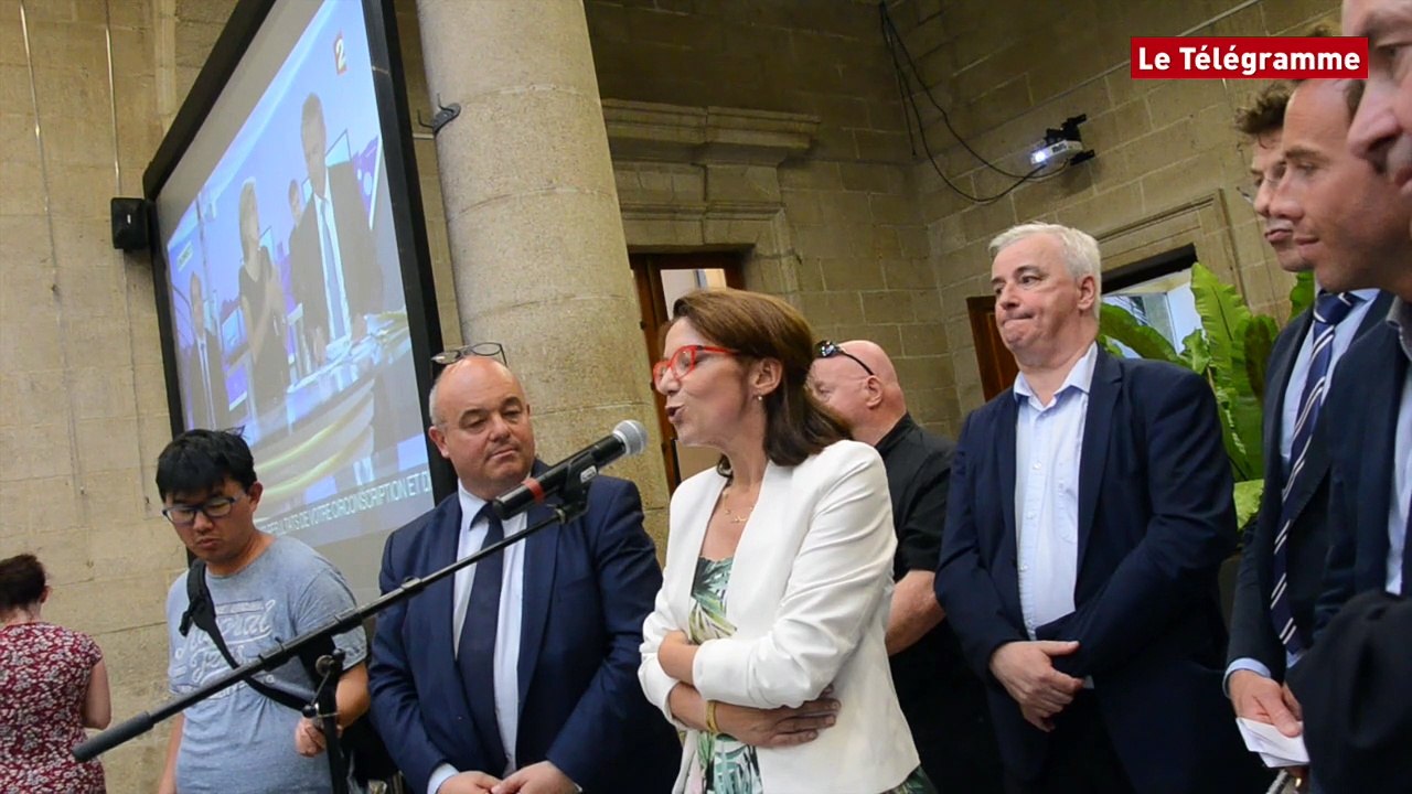 Législatives 2017 (2e tour). Quimper : A. Le Meur (LREM, élue) : "je serai à la hauteur"