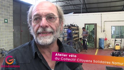L'Avenir - Portrait Générations Solidaires : Atelier vélo du Collectif Citoyens Solidaires Namur