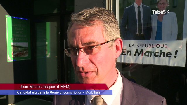 Législatives 2017 (2e tour). Hennebont - Gourin : J.-M. Jacques (LREM, élu) : un besoin de renouveau