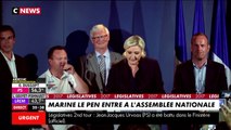 Marine Le Pen demande d'instaurer la proportionnelle aux élections