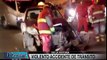 Accidente vehicular generó caos vehicular en La Victoria