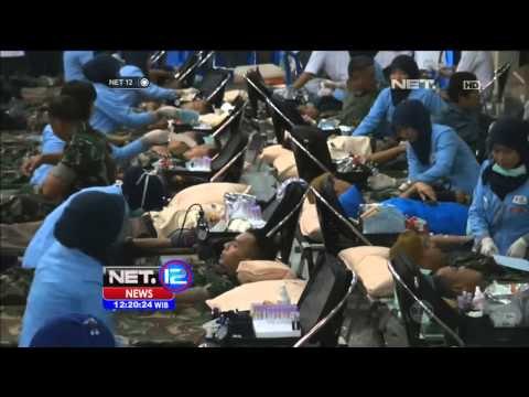 Jelang HUT TNI 69, TNI gelar donor darah serempak 34 provinsi - NET12