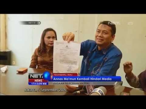 Demo ratusan massa terkait kasus pelecehan seksual Gubernur Riau - NET17