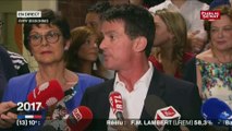 Manuel Valls annonce sa victoire sous les huées