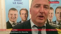 Législatives 2017 2e tour. Brest rural : D. Le Gac (LREM, élu) : 