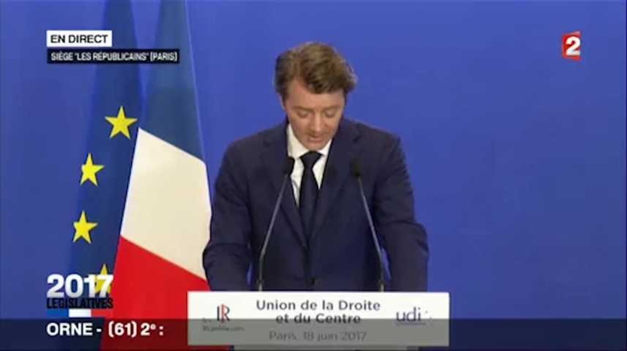 Législatives 2017 : François Baroin : "Nos élus porteront la responsabilité essentielle d’incarner la première force d’opposition"