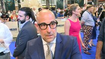 Transformers: Stanley Tucci talks his secretive new role