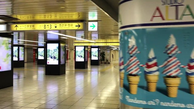 今週の新宿駅【Week21 2017】Shinjuku Station, Tokyo Japan（1） アルタ地下から東口改札