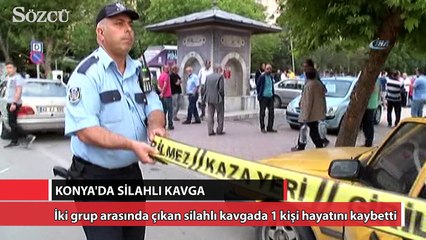 Konya'da silahlı kavga