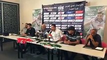 شاهد أول مؤتمر صحفي للاعب الأهلي الجديد وليد أزارو وكيف تحدث عن انتقاله