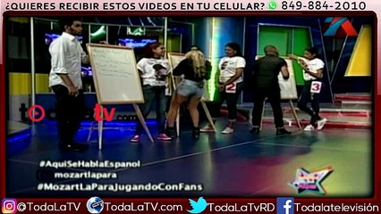 Mozart La Para Jugando Con Los Fans-Aquí Se Habla Español-Video