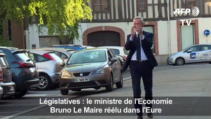 Législatives: Bruno Le Maire réélu dans l'Eure