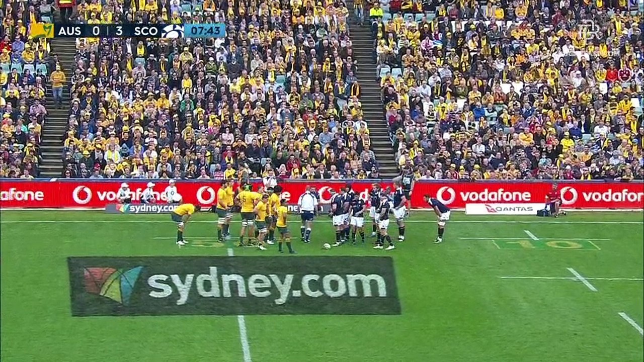 Australia v Scotland - 1st Half - June Internationals 2017