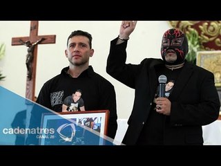 Realizan misa en memoria del hijo del Perro Aguayo