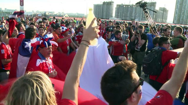 Segundo dia da Copa das Confederações na Rússia