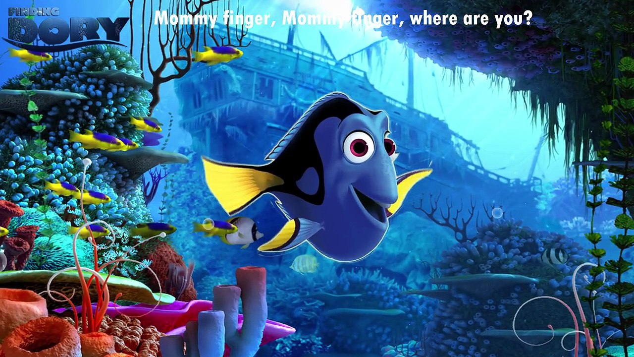 Finding Dory finger family Nemo crying Nursery Rhymes Songs for children Dailymotion Video