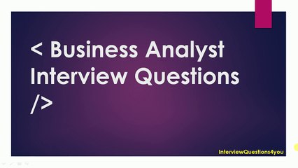 Business Analyst - DeWitt Hoopes