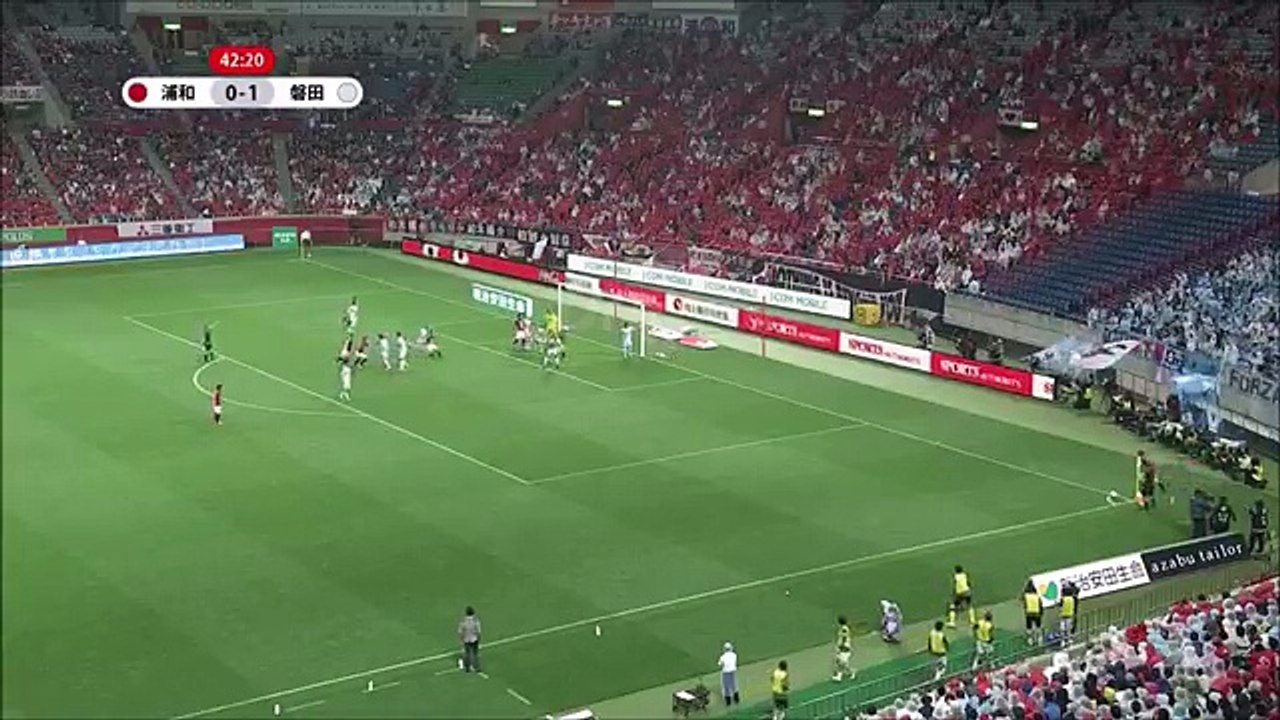 Urawa 1:1 Iwata (Japanese J League. 18 June 2017)