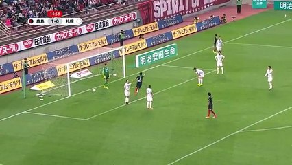 Kashima 2:0 Consadole Sapporo (Japanese J League. 17 June 2017)