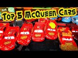  Pixar Cars Top 5 Lightning McQueen  Cars from our Car and Cars 2 Collection 