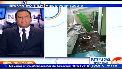 Primeras imágenes del lugar donde se registró explosión en centro comercial de Bogotá, Colombia