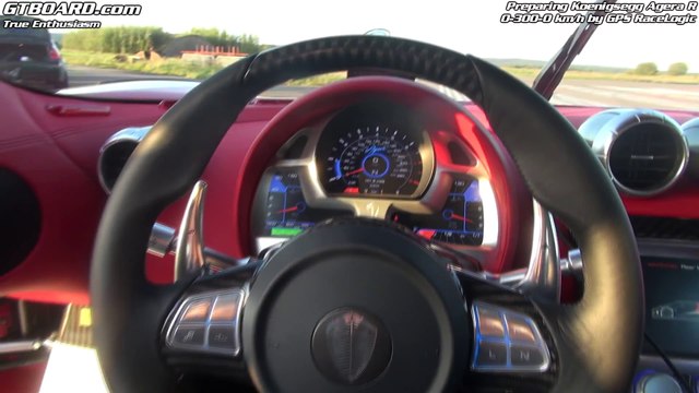 Koenigsegg Agera R 0-300-0 km-h- Preparations for unleashing 1115 HP