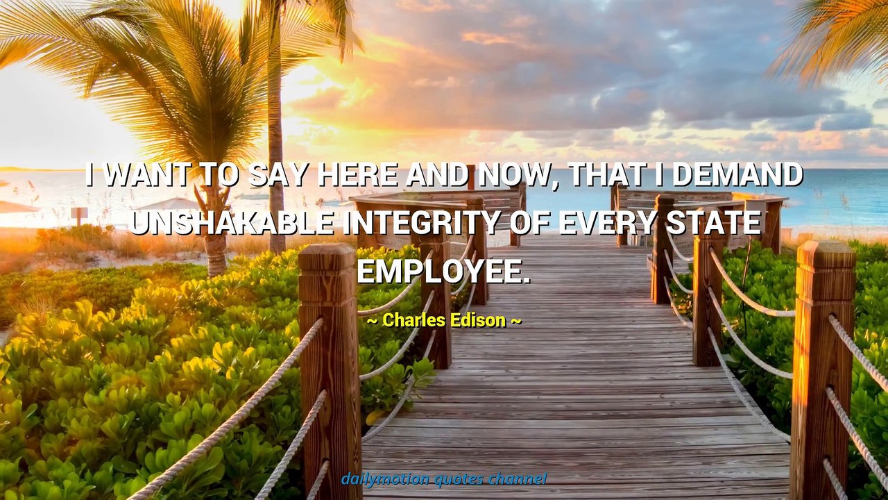 Charles Edison Quotes