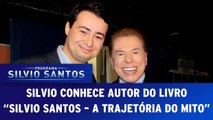 Silvio Santos conhece Fernando Morgado